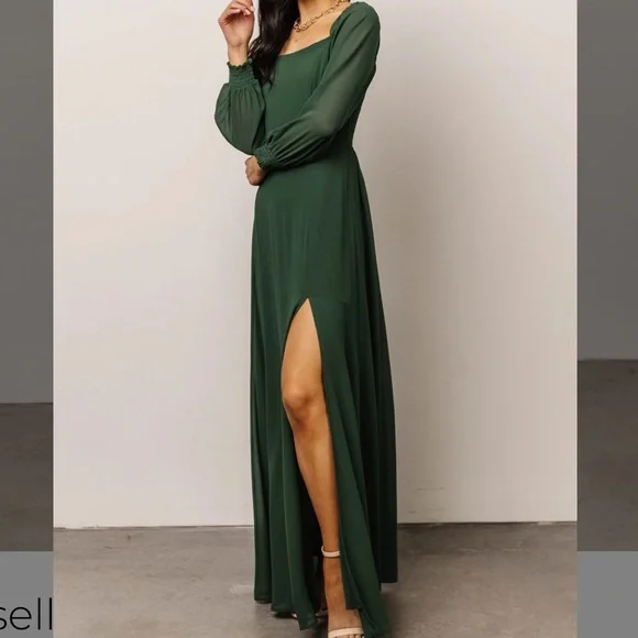 Baltic Born Green Maxi Dress - Picture 6 of 12